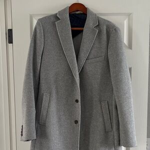 Tasso Elba Gray Trench Coat